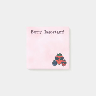 Bloco De Notas Notas Adesivas Fofas Post-Its Muito Importantes