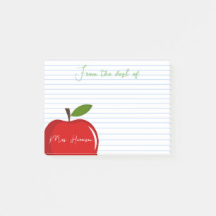 Bloco De Notas NOTAS ADESIVAS Personalizadas do Professor