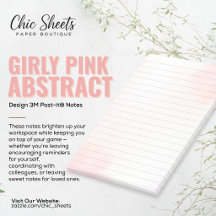 Notas Adhesivas 3M Post-it® com Design Abstrato Ro