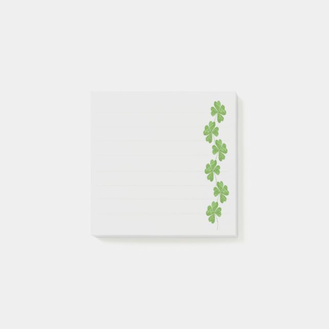 Bloco De Notas Notas Adhesivas Clover (Frente)