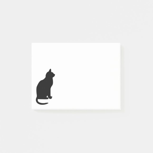 Bloco De Notas Notas Adhesivas de Gato (Frente)