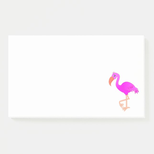Bloco De Notas Notas Adhesivas Flamingo® (Frente)