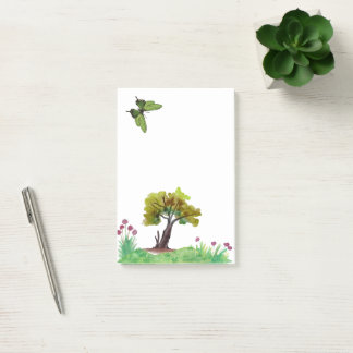 Bloco De Notas Notas Adhesivas Outside Greenery