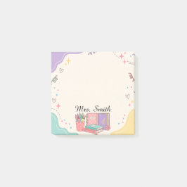 Bloco De Notas Notas Adhesivas Pastel Personalizadas para Profess