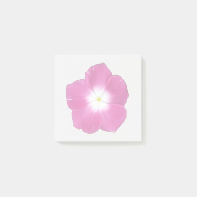 Bloco De Notas Notas Adhesivas Rosa Escuro Phlox (Frente)