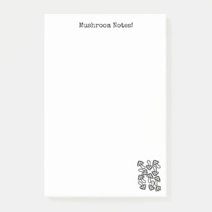 Bloco De Notas Notas Cogumelos