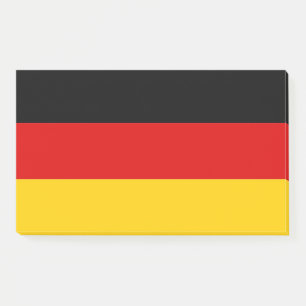 Bloco De Notas Notas com a bandeira de Alemanha