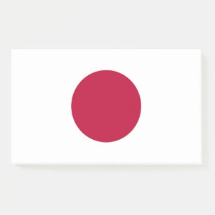 Bloco De Notas Notas com a bandeira de Japão