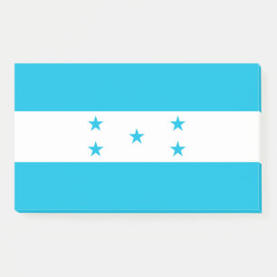 Bloco De Notas Notas com bandeira de Honduras