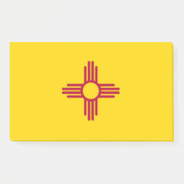 Bloco De Notas Notas com bandeira do Novo México, EUA