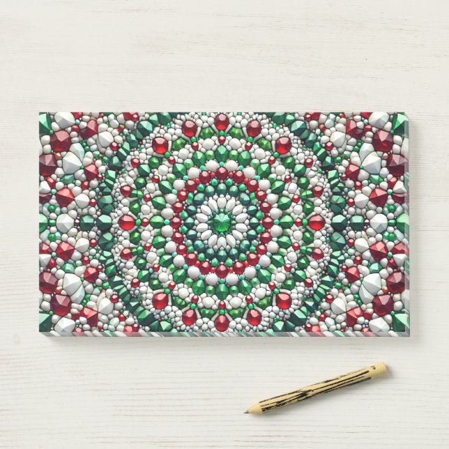 Bloco De Notas Notas com cores italianas (Na mesa)