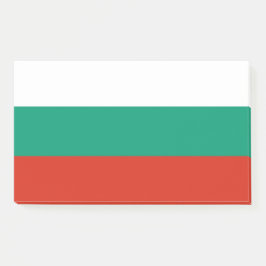 Bloco De Notas Notas com pavilhão da Bulgária