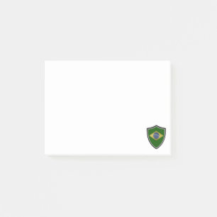 Bloco De Notas Notas da bandeira brasileira