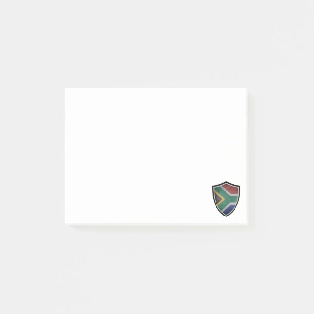 Bloco De Notas Notas da bandeira da África do Sul (Frente)