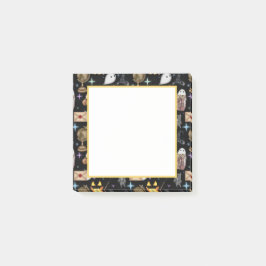 Bloco De Notas Notas da Biblioteca do Halloween