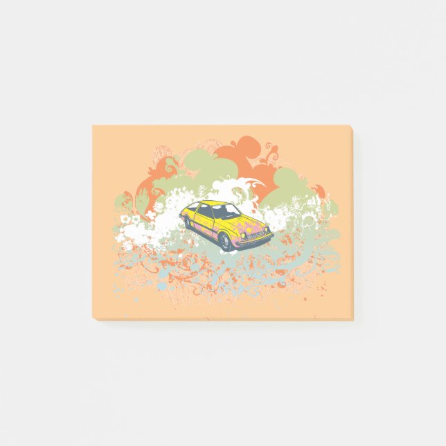 Bloco De Notas Notas da Hatchback Post-it® (Frente)
