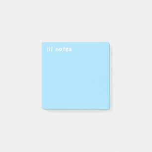 Bloco De Notas Notas da Lil Notes Blue Posta-It Notes
