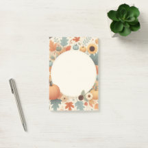 Notas da Nature design Post-It® de 4" x 6"
