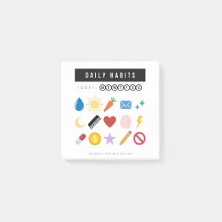 Bloco De Notas Notas da Pós-Ti®, 3" x 3"