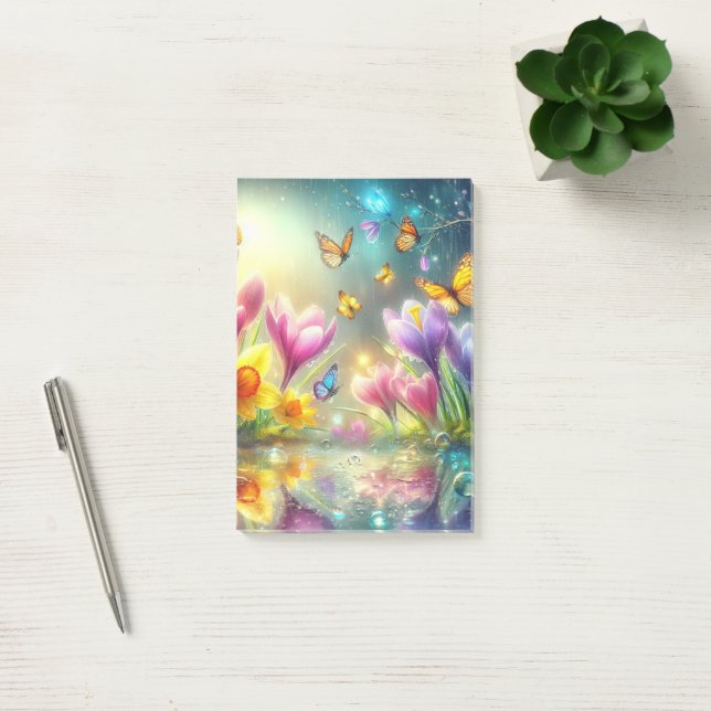 Bloco De Notas Notas da Pós-Ti®, 3" x 3" (Escritótio)