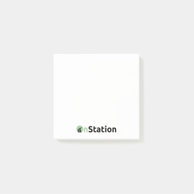 Bloco De Notas Notas da Pós-Ti®, 3" x 3" (Frente)