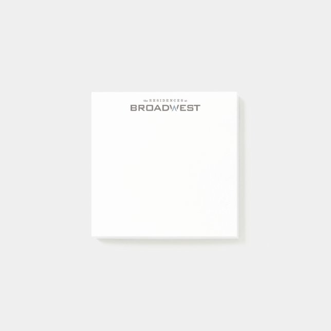 Bloco De Notas Notas da Pós-Ti®, 3" x 3" (Frente)