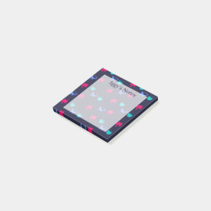 Bloco De Notas Notas da Pós-Ti®, 3" x 3"   Partido de Iggy