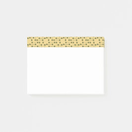 Bloco De Notas Notas da Post-it® do Design retrovisor