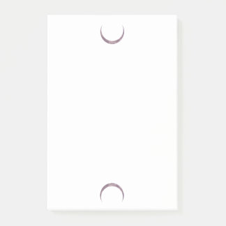 Bloco De Notas Notas da Posta da Lua Crsecente