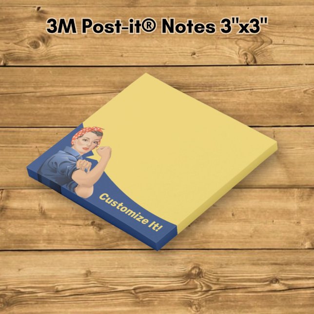 Bloco De Notas Notas da Rosie, a Rebitadeira (Criador carregado)