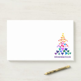 Bloco De Notas Notas de Arco-íris de Natal
