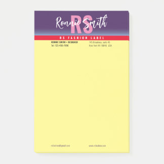 Bloco De Notas Notas de Assinatura