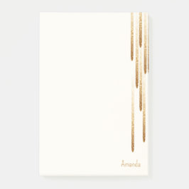 Bloco De Notas Notas de chuva reluzente