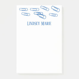 Bloco De Notas Notas de CLIP de PAPEL PERSONALIZADAS