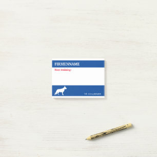 Bloco De Notas Notas de compromissos de Shepherd Dog