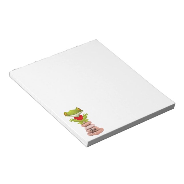 Bloco De Notas Notas de Feriado Paz (Inclinado)