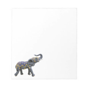Bloco De Notas Notas de Fotografia de Elefante Animal Carousel