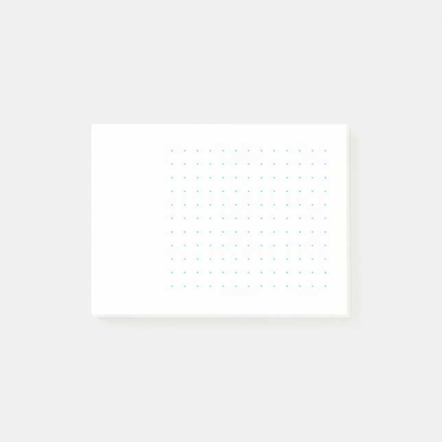 Bloco De Notas Notas de Grade Pontuadas (Frente)