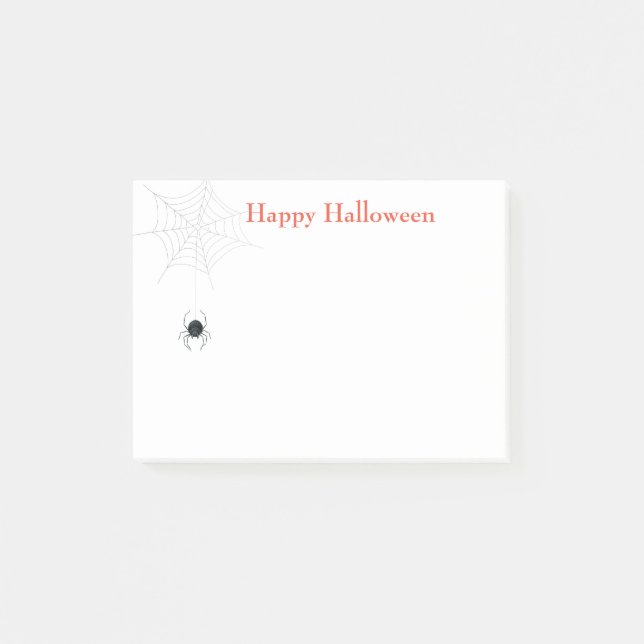 Bloco De Notas Notas de Halloween (Frente)