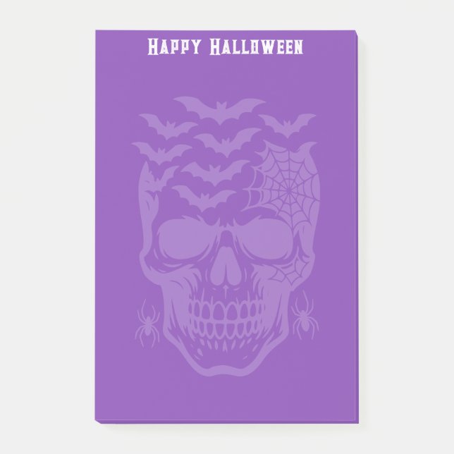 Bloco De Notas Notas de Halloween (Frente)
