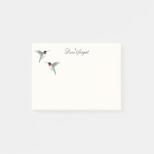 Bloco De Notas Notas de Hummingbird