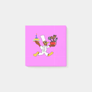 Bloco De Notas Notas de Kazoo do Chef Rosa Ducky
