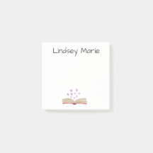 Notas de livro PERSONALIZADAS