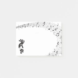 Bloco De Notas Notas de Música Kokopelli