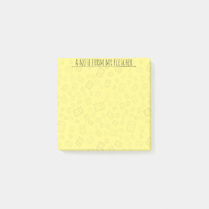 Bloco De Notas Notas de Padrão Personalizado da Calculadora