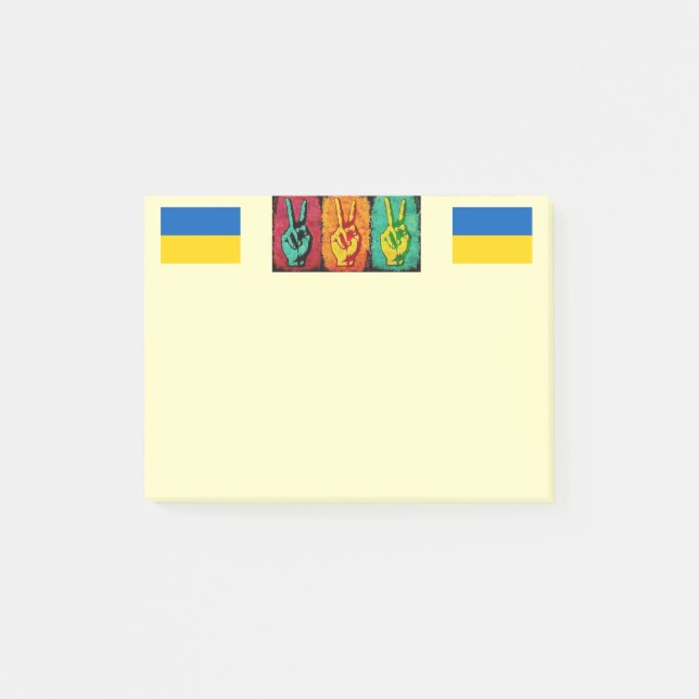 Bloco De Notas Notas de Paz (Frente)