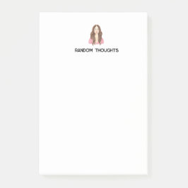 Bloco De Notas Notas de Pensamentos Aleatórios