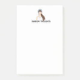 Bloco De Notas Notas de Pensamentos Aleatórios