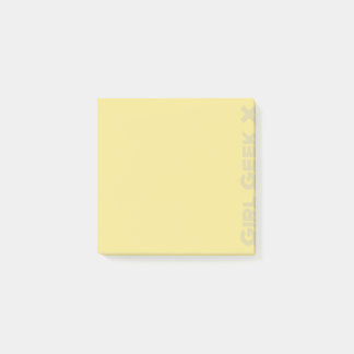 Bloco De Notas Notas de post-it amarelas