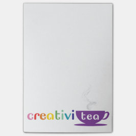 Bloco De Notas Notas de post-it de CreativiTEA